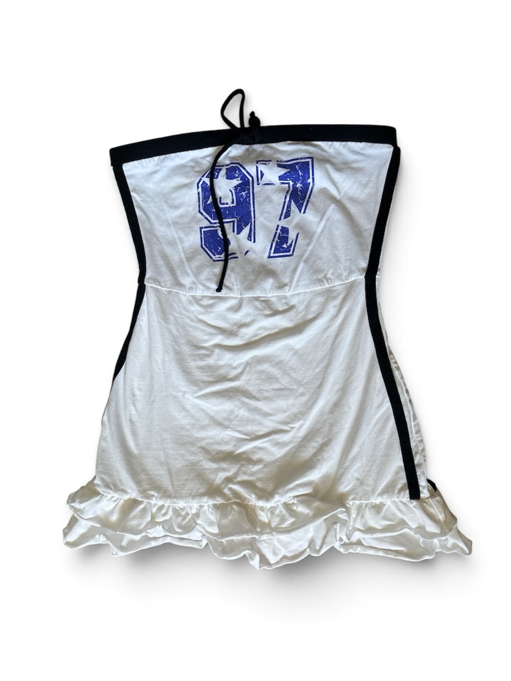 Out From Under Urban Outfitters Ruffle Tube Mini Dress